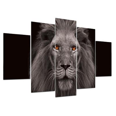 Kit de Placas Decorativas 5 Peças 3D Borda infinita Rosas