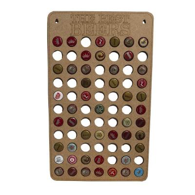 Quadro Decorativo Porta Tampinhas Mdf 30x50 Vertical D´rossi