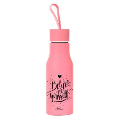 Garrafa Inox 460Ml Com Frase - Art Brink