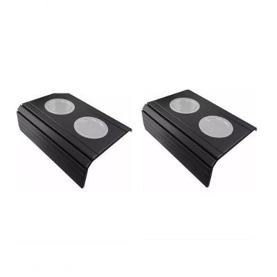 Esteira para Braço de Sofá com Porta Copo Kit 2un Preto