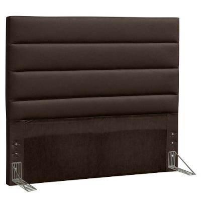 Cabeceira Quarto Casal Greta 140cm Corano Marrom