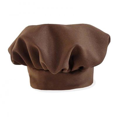 Chapéu De Cozinheiro 30cm X 15cm Liso Tecido Oxford Tabaco