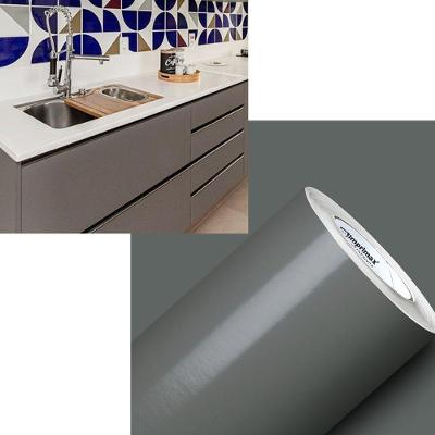 Envelopamento Adesivo Vinil 2mx50cm Cinza Escuro