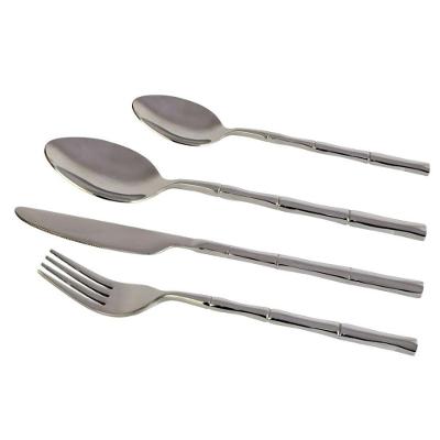 Faqueiro Em Inox Steel Wood Com 24 Peças Fracalanza