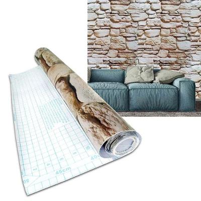 Papel De Parede Autoadesivo Vinilico Canjiquinha Pedra Rolo