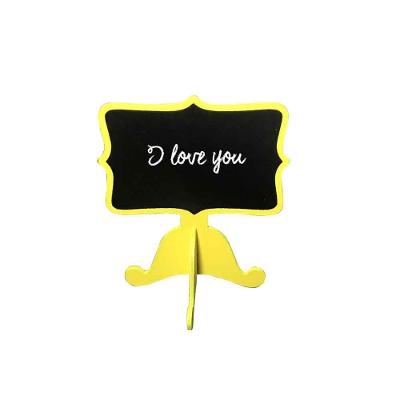 Placa Decorativa Amarela 11x8cm