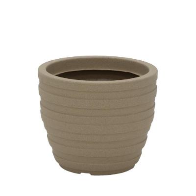 Vaso Inca Tramontina em Polietileno Areia 32 Cm