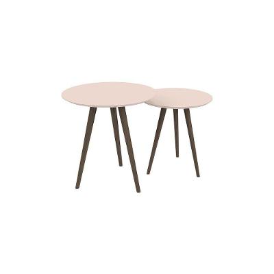 Conjunto De Mesa Redondo White