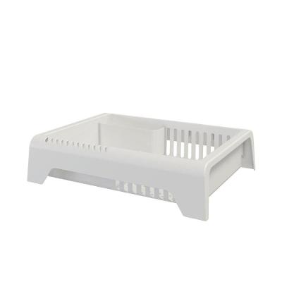 Escorredor De Louça Em Plástico Smile - Stolf Branco