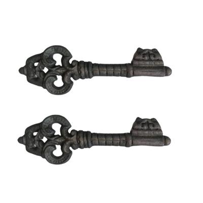 Kit 2 Chaves Decorativas Rústica Enfeite Em Ferro Nº 02 26Cm