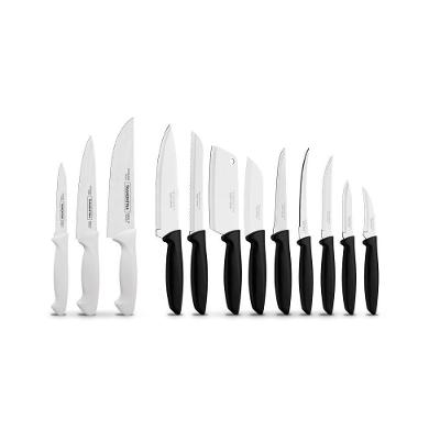 Kit - Faqueiro Premium 3 Peças + 1 Faqueiro 9 Peças Plenus Preto - Tramontina