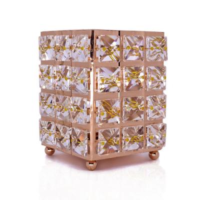 Porta Objeto Decorativo Dourado De Cobre 12X09X09