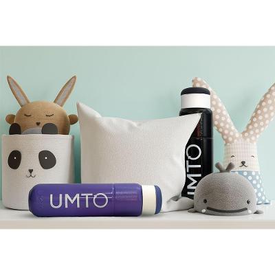 Kit 2 Garrafinhas Umto Super-Resistente 500 Ml Preta E Lilás - Preto