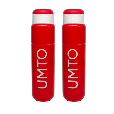Kit 2 Garrafas Umto Super-Resistente 500 Ml Vermelha - Vermelho