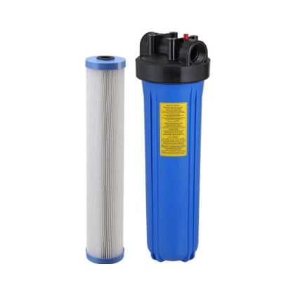 Kit Carcaça Filtro Big Blue Bbi Refil Filtro Plissado