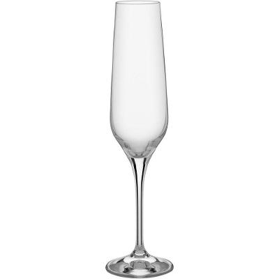 Bohemia Rebecca Taça Champanhe 26X7X7Cm 195Ml Cristal Transp 6Pç