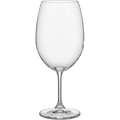 Bohemia Lara Taça Água 22X10X10Cm 540Ml Cristal Transp 6Pç