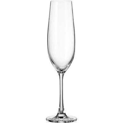 Bohemia Sarah Taça Champanhe 25X6X6Cm 260Ml Cristal Transp 6Pç