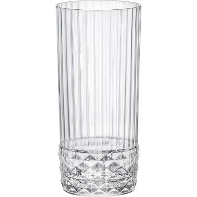Bormioli Rocco America '20s Copo Long Drink 16x7x7cm 490ml Vidro Transp 6pç