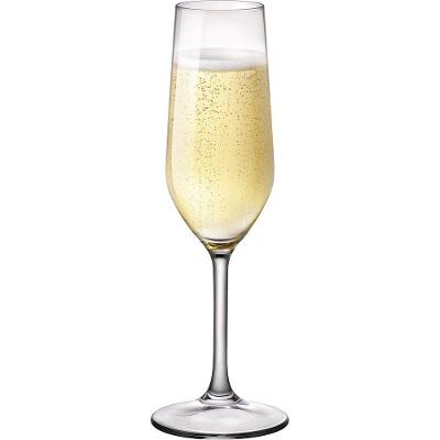 Bormioli Rocco Riserva Taça Champanhe 22X8X8Cm 200Ml Cristal Transp 6Pç