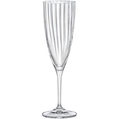 Bohemia Kate Opt Taça Champanhe 23X7X7Cm 220Ml Cristal Transp 6Pç