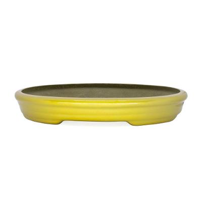 Vaso Bacia Decorativo Osaka Dourado P 7X46X35cm