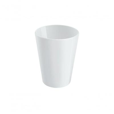 Copo Cônico Casual 8,4 X 8,4 X 10,7 Cm 300 Ml Branco Coza