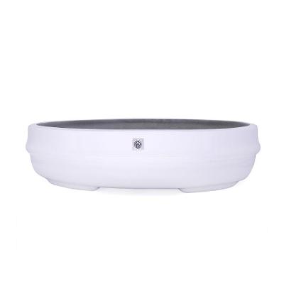 Vaso Bacia Decorativo Osaka Branco G 16x65x52 Cm