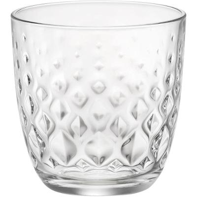 Bormioli Rocco Glit Copo água 9x9x9cm 295ml Vidro Transp 6pç
