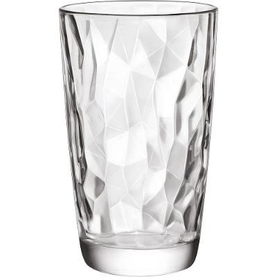 Bormioli Rocco Diamond Copo Long Drink 14x9x9cm 470ml Vidro Transp 6pç