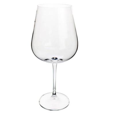 Jogo De Taças Para água Em Cristal Ardea Com 6 Peças 670ml Bohemia