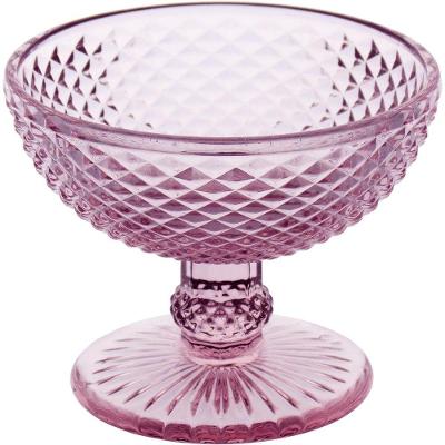 Imperial Taça Coquetel Coupe 8X10X10Cm 150Ml Vidro Rosa 6Pç