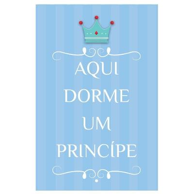 Quadro Placa Infantil Príncipe