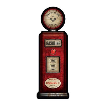 Quadro Placa Bomba De Gasolina 87 X 30Cm