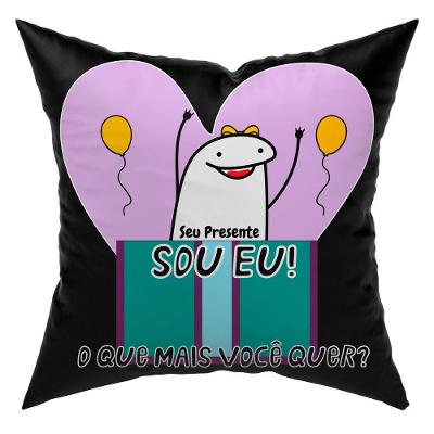 Capa De Almofada Avulsa C/ Frases 45Cm X 45Cm Seu Presente