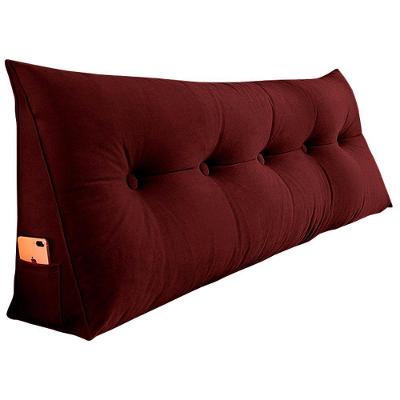 Almofada Para Cabeceira Spot 140cm Vermelho Escuro