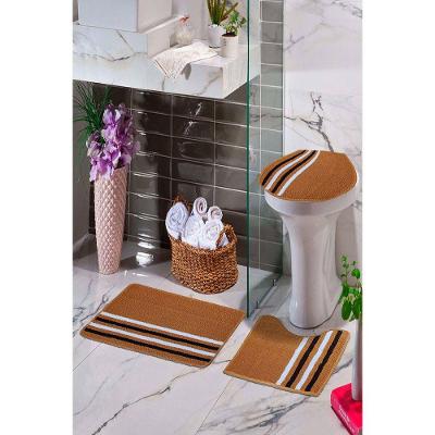 Kit Tapete 3 Peças Caramelo Slim