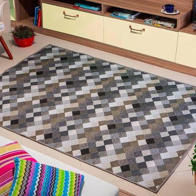 Tapete Quarto 1,40 X 2,00 Game Cinza Pratik Antider.