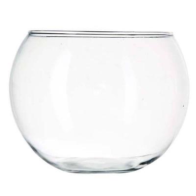 Vaso Tipo Aquário Redondo Vidro 9L Arranjos Ornamentais