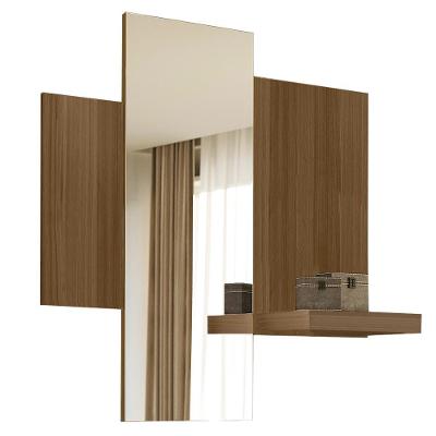 Espelho Decorativo Atlanta 91Cm N01 Moldura Imbuia