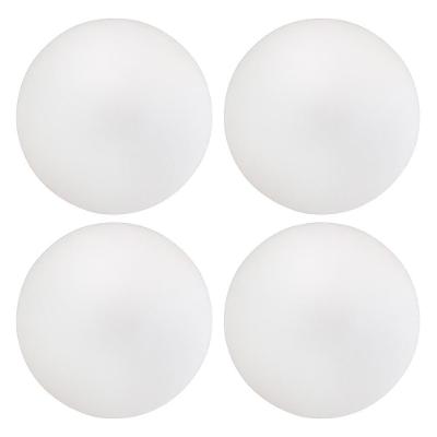 Kit 04 Assentos Redondo Branco 35 Cm