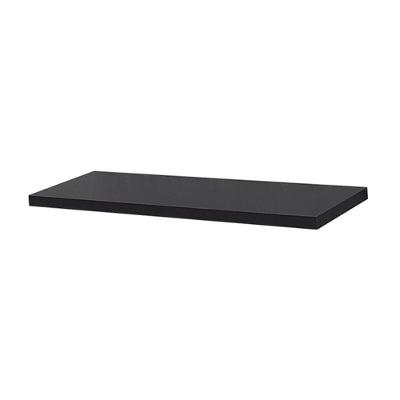 Prateleira Preta 60x20cm Com Suporte Invisível