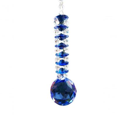 Cristal Suncatcher -feng Shui - Azul