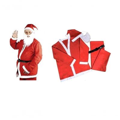 Fantasia Papai Noel Flanelada Feltro 100% Poliéster - Magizi