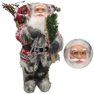 Boneco Papai Noel Natalino 30Cm Natal
