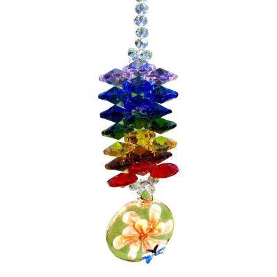 Pingente De Cristal - Suncatcher - Murano +"los Angeles"