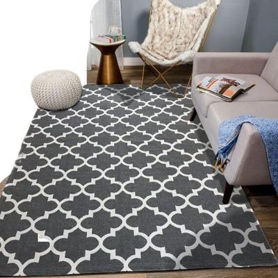 Tapete Flannel Sala Quarto Luxo Macio 2,00X1,40 Preto
