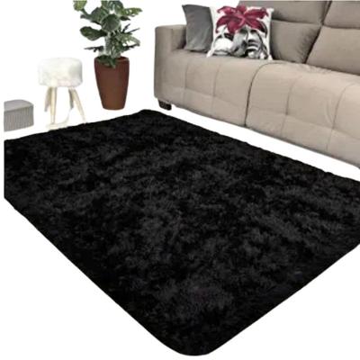 Tapete Sala Preto Felpudo 2,00 X 2,40
