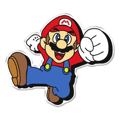 Adesivo Decorativo Em Relevo Facil Aplicação Super Mario Bros Vermelho