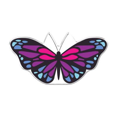 Adesivo Decorativo Em Relevo Facil Aplicação Borboleta Lilás